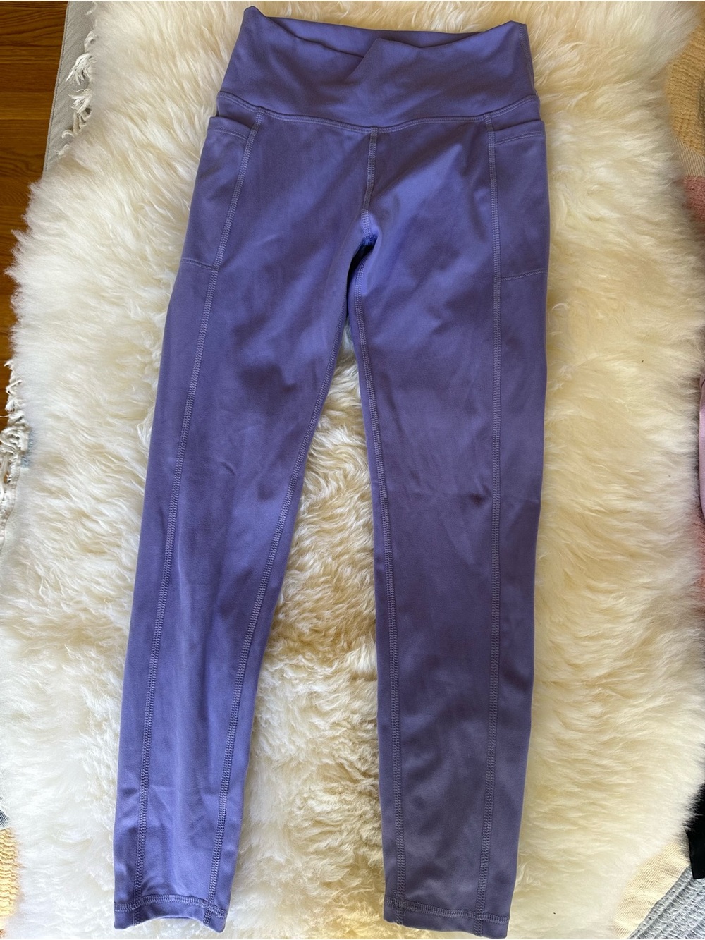 DSG Purple High-Waist Girls' Leggings